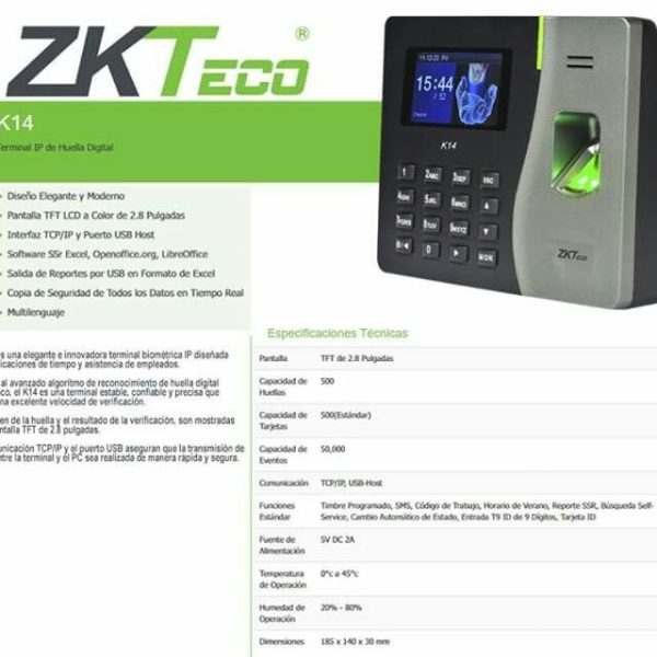 ZKTECO K14