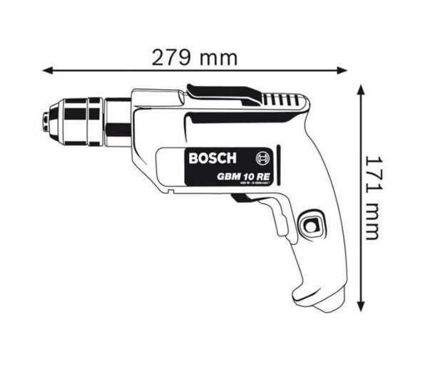 BOSCH GBM 10 RE