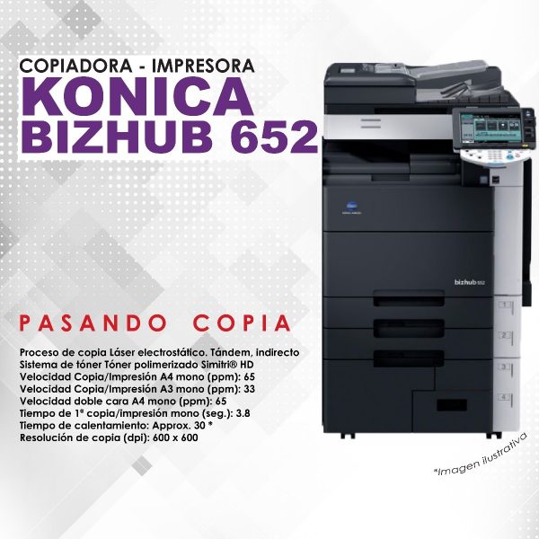 KONICA MINOLTA Bizhub 652