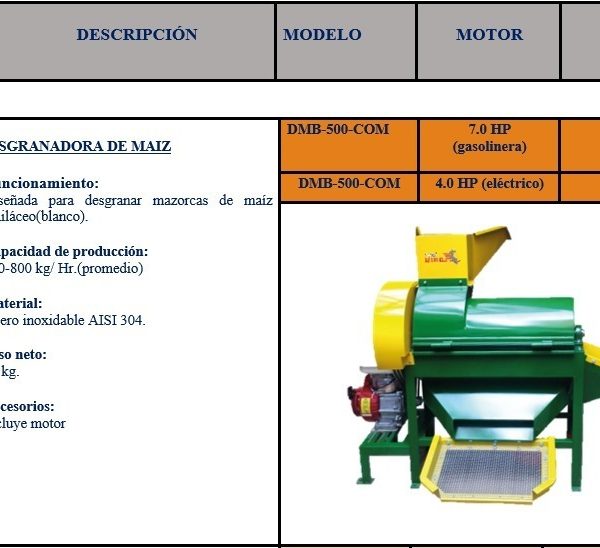 PERUMINOX DMB-500-COM 