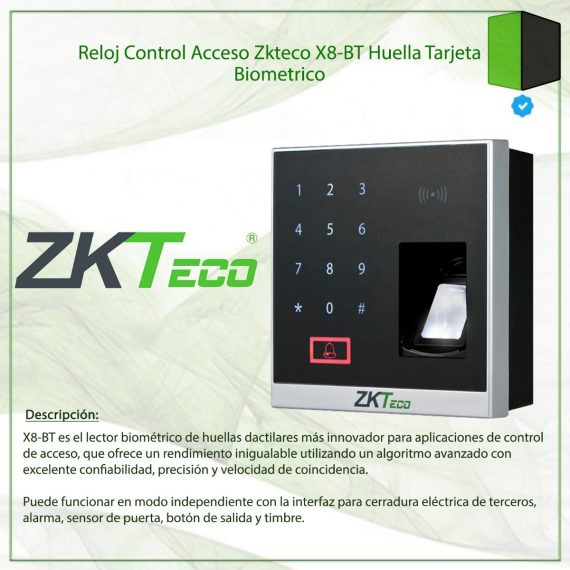 ZKTECO X8-BT-KIT