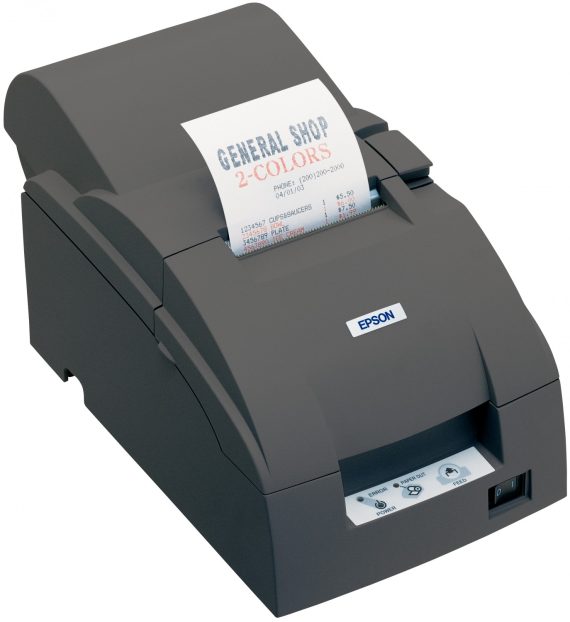 EPSON TMU220PA PARALELA, BLACK