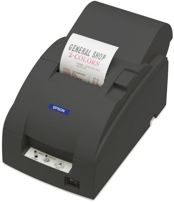 EPSON TMU220PA PARALELA, BLACK