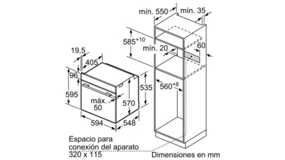 BOSCH Hba514bb0 Negro