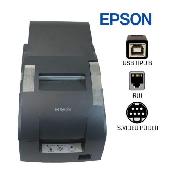 EPSON TMU220A USB, BLACK