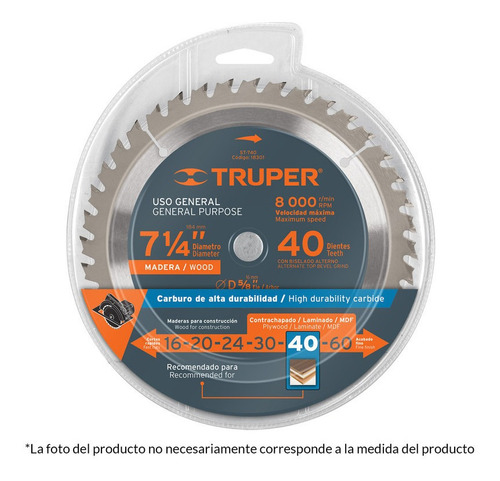 TRUPER SIERRA 7-1/4"