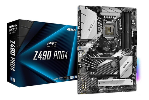 ASRock Placa Madre Asrock Z490 Pro4 Lga1200 4 Ddr4