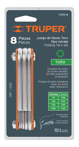 TRUPER TORX 8