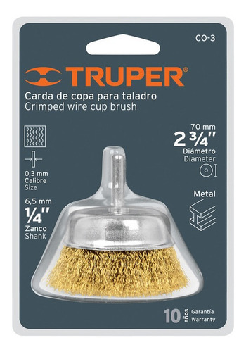 TRUPER ESCOBILLA 2-3/4"