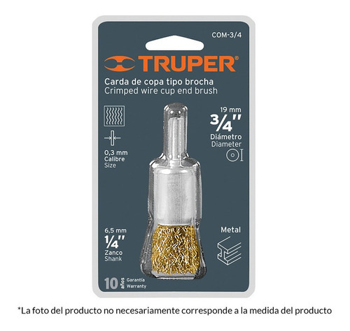 TRUPER ESCOBILLA 1"