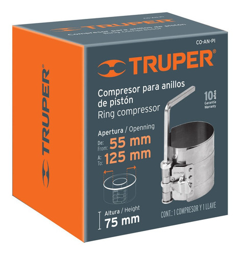 TRUPER COMPRESOR 2-1/8"