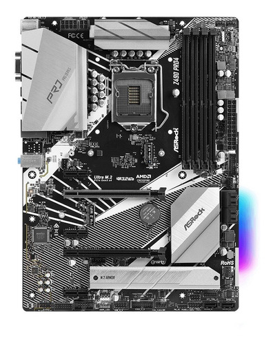 ASRock Placa Madre Asrock Z490 Pro4 Lga1200 4 Ddr4