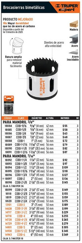 TRUPER SIERRA 1-1/4"