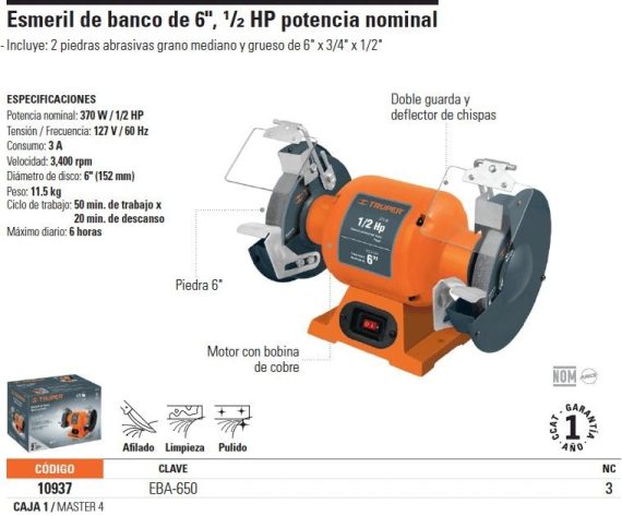 TRUPER 1/2 Hp